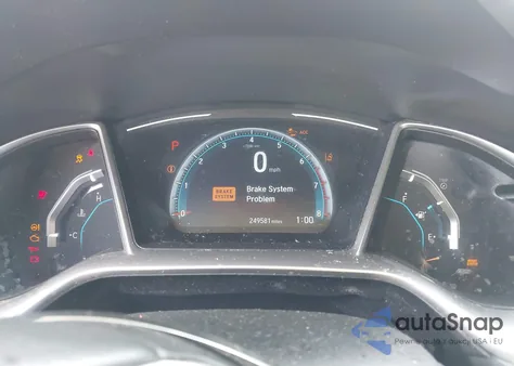 2019 Honda Civic Ex из США, поврежденный, VIN JHMFC1F3XKX007295